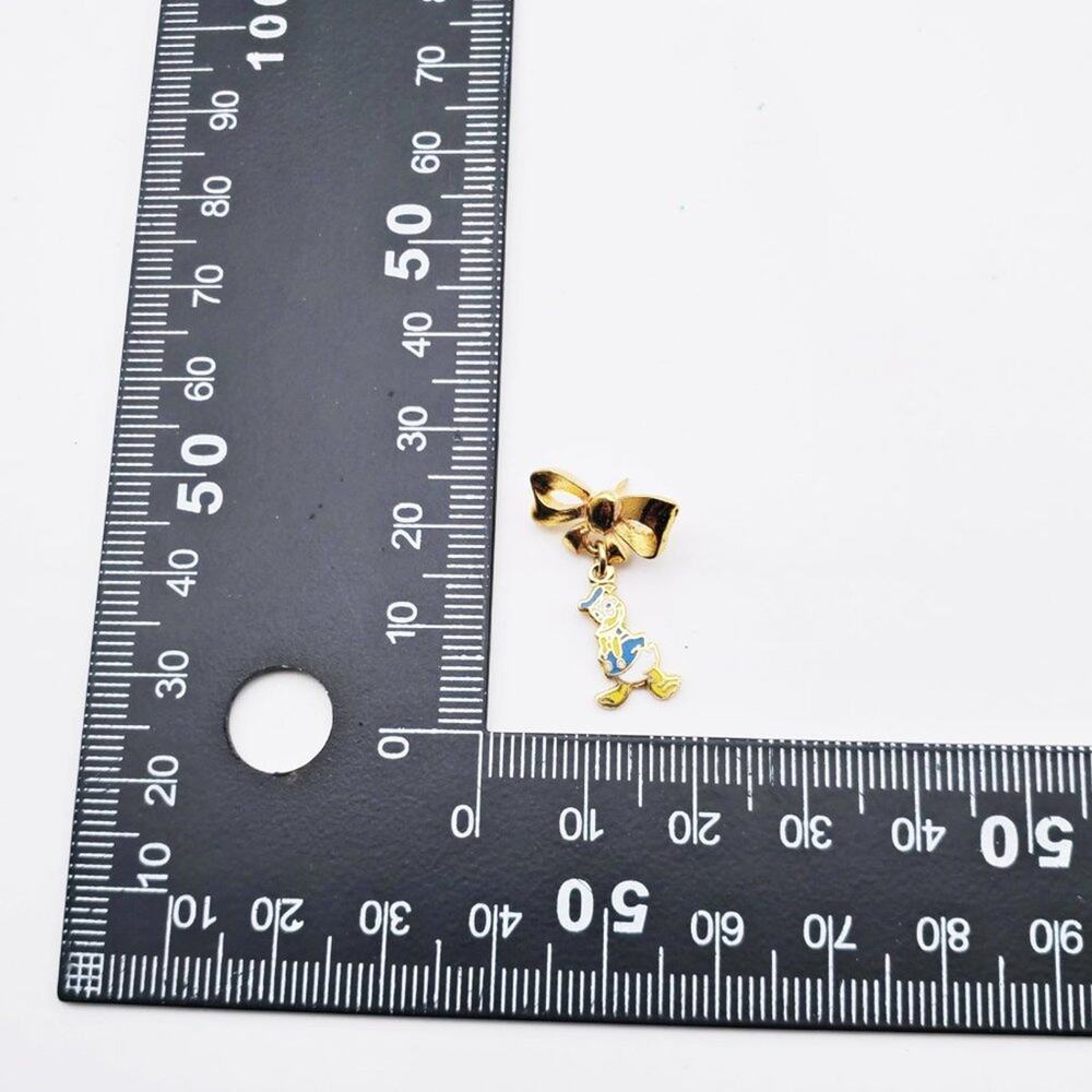 Vintage Walt Disney Productions Donald Duck Bow Pin - Picture 8 of 8